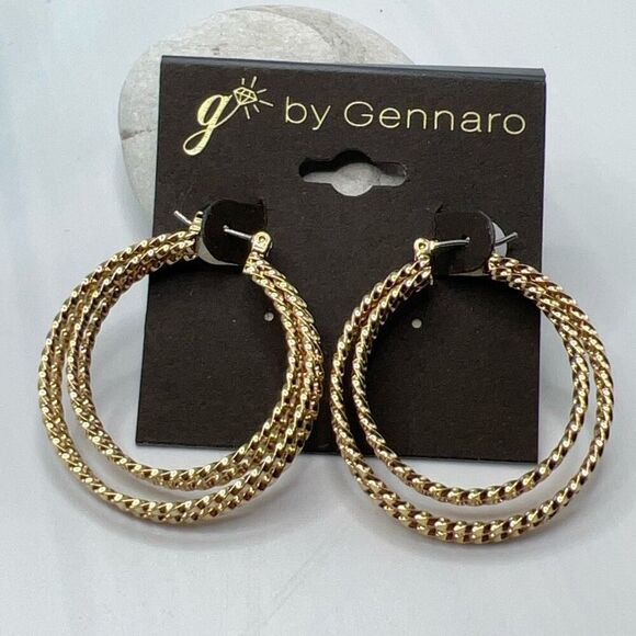 G by Gennaro Dangle Earrings - Picture 6 of 6